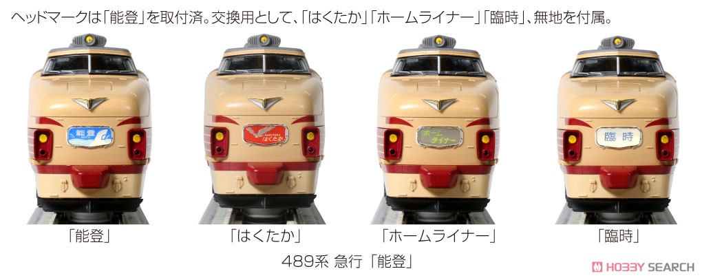 489系 夜行急行「能登」 平成二十一年 601M 金サワ H1編成 (基本・5両