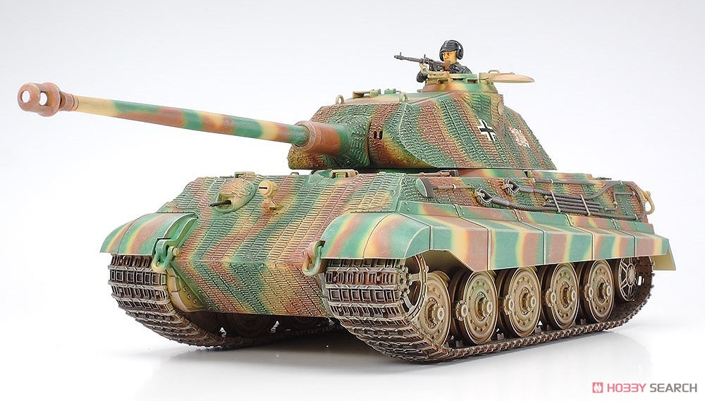 ドイツ重戦車・キングタイガー(ポルシェ砲塔) (プラモデル) - ホビー