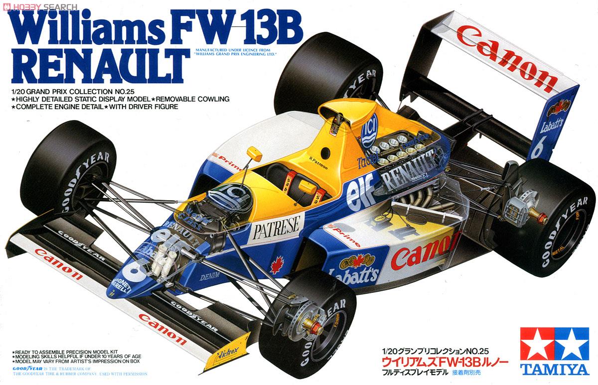 ウイリアムズFW13Bルノー (プラモデル) - ホビーサーチ カーモデル