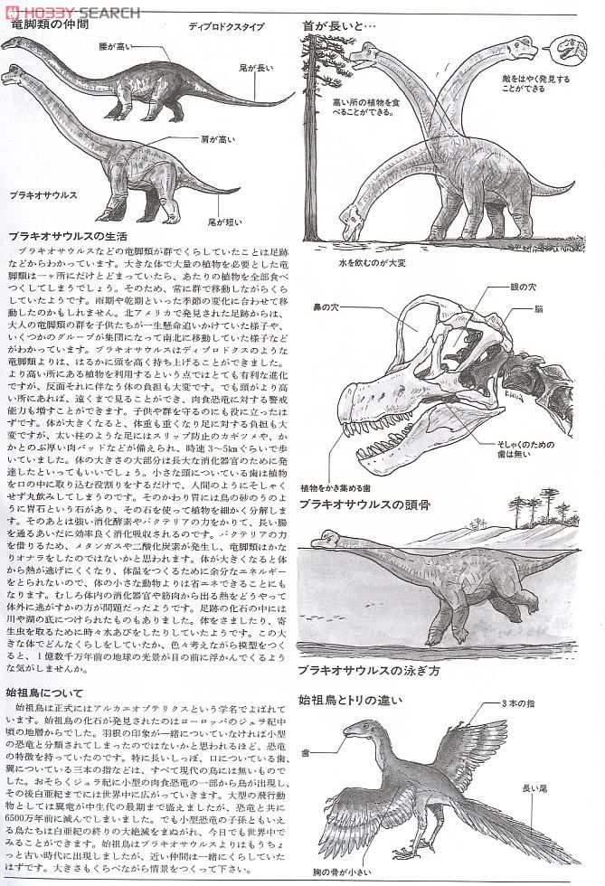 ブラキオサウルス情景セット (プラモデル) - ホビーサーチ ミリタリー