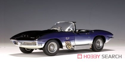 シボレー コルベット マコシャーク 1961 (ブルー) (ミニカー) - ホビー