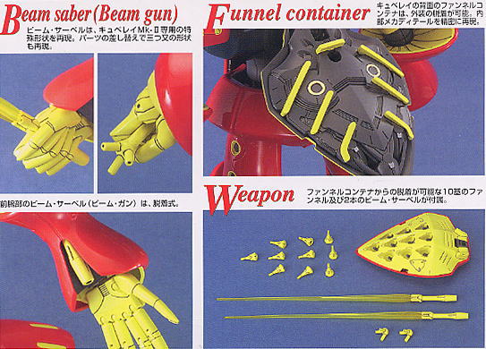 AMX-004-3 キュベレイMk-II (プルツー専用機) (MG) (ガンプラ