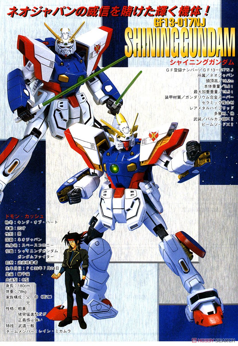 シャイニングガンダム (HG) (1/100) (ガンプラ) - ホビーサーチ ガンプラ他