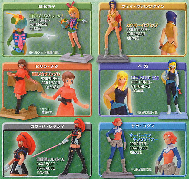 ロボットアニメヒロインズ サンライズ編 3rd 10個セット(完成品