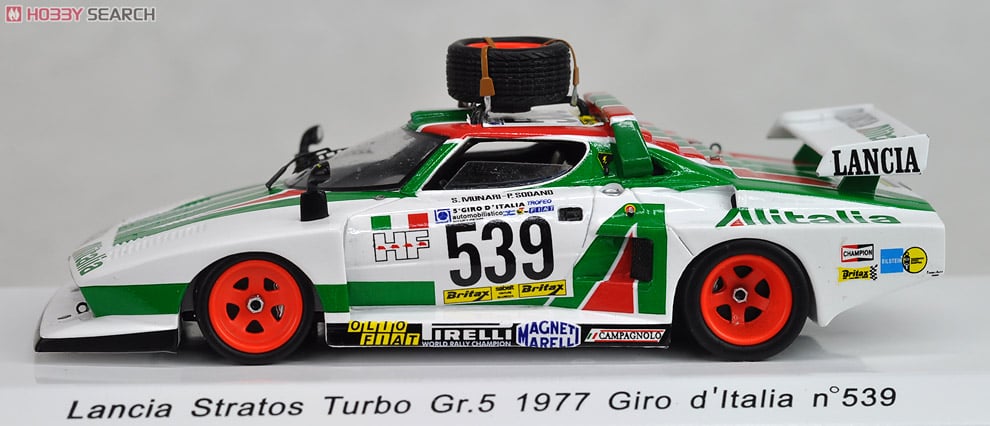 ランチア ストラトス ターボ Gr.5 1977年ジロ・デ・イタリア #539