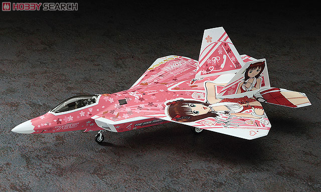 F-22 ラプター `アイドルマスター2 天海春香` (プラモデル) - ホビー