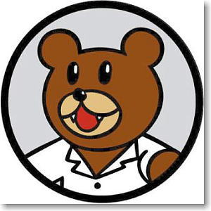 秘密結社 鷹の爪 2D PVCコースター レオナルド博士 (キャラクター