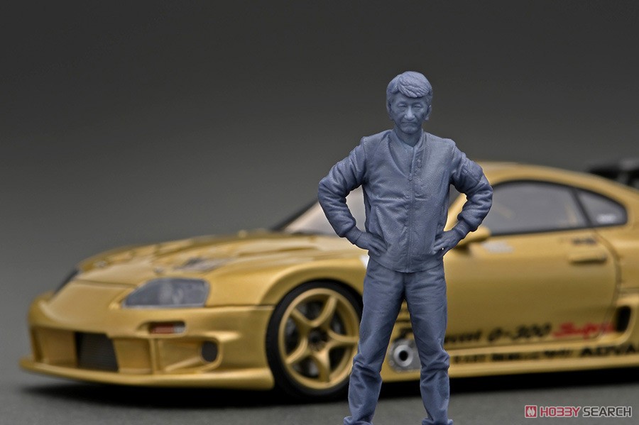 Top Secret GT300 Supra (A80) Gold With Mr. Nagata (Diecast Car