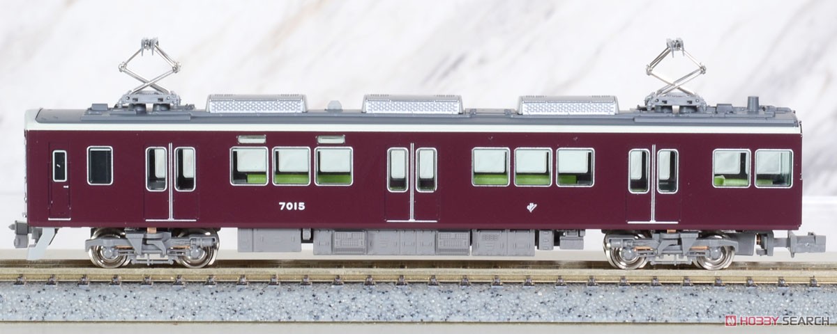 阪急 7000系 (リニューアル車・宝塚線・7015編成) 8両編成セット (動力