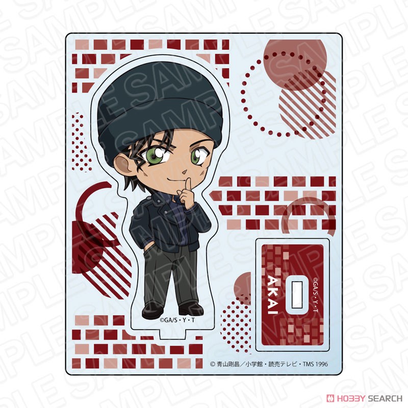 Detective Conan Acrylic Stand Shuichi Akai Deformed Ver. (Anime