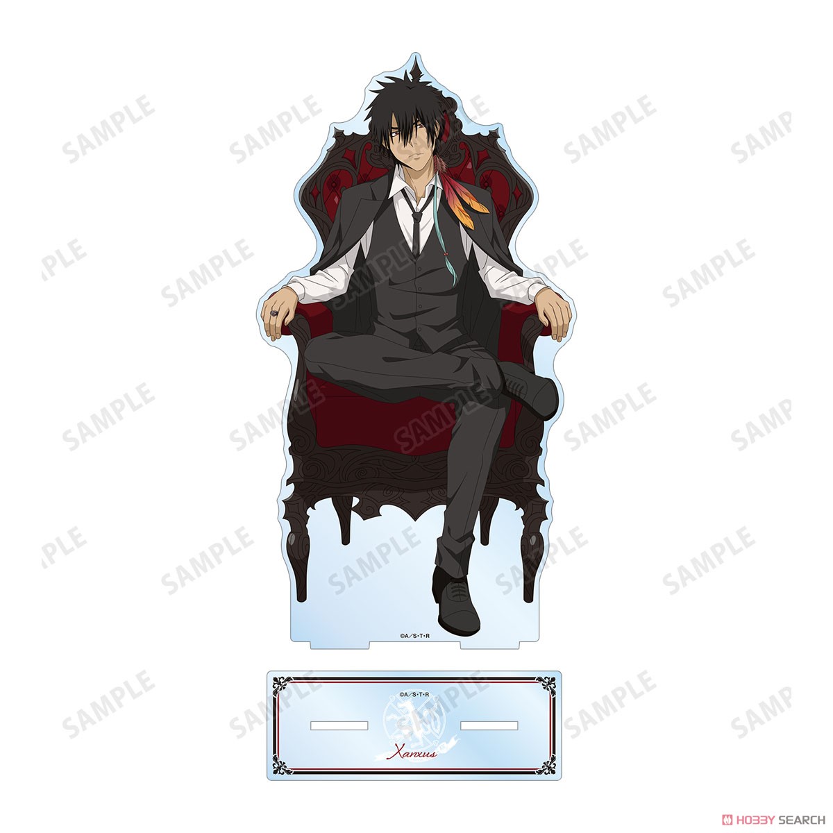 家庭教師ヒットマンREBORN！ 描き下ろしイラスト XANXUS(10年後) 玉座