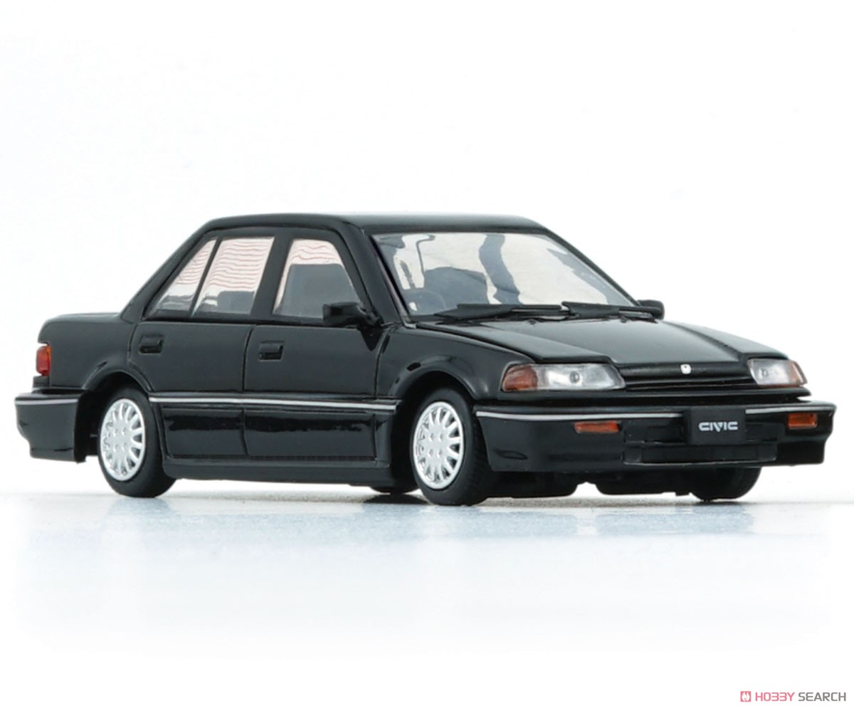 ホンダ シビック EF2 1991 ブラック (RHD) (ミニカー) - ホビーサーチ