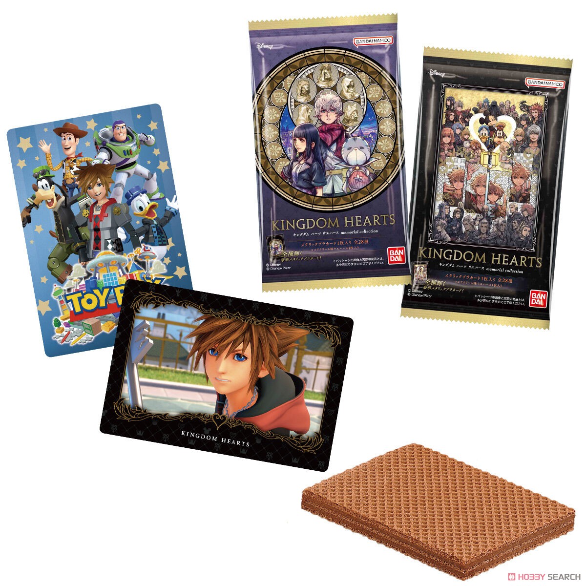 Kingdom Hearts Wafer memorial collection (Set of 20) (Shokugan