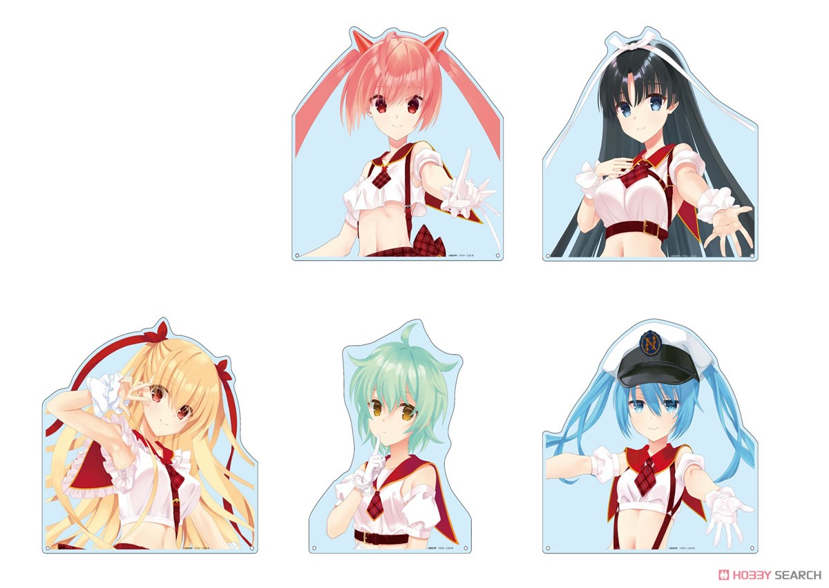 緋弾のアリア 特大ダイカットアクリルボード ネモ・リンカルン 15周年