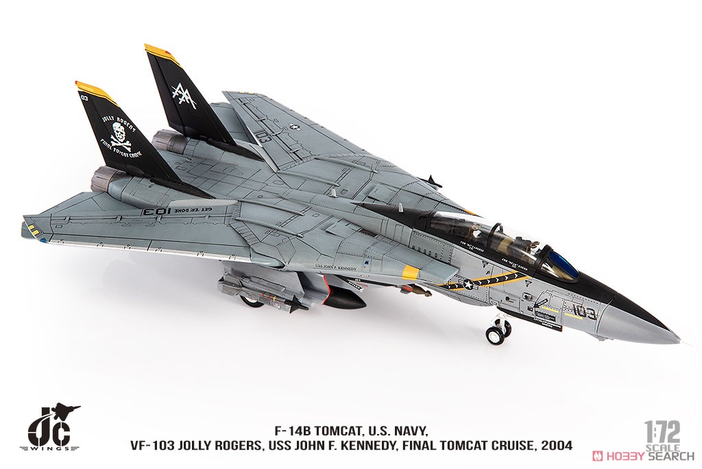 F-14B アメリカ海軍 VF-103 ジョリーロジャース Final Tomcat Cruise