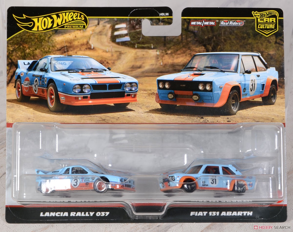 ホットウィール プレミアム 2パック ランチア ラリー 037 / フィアット