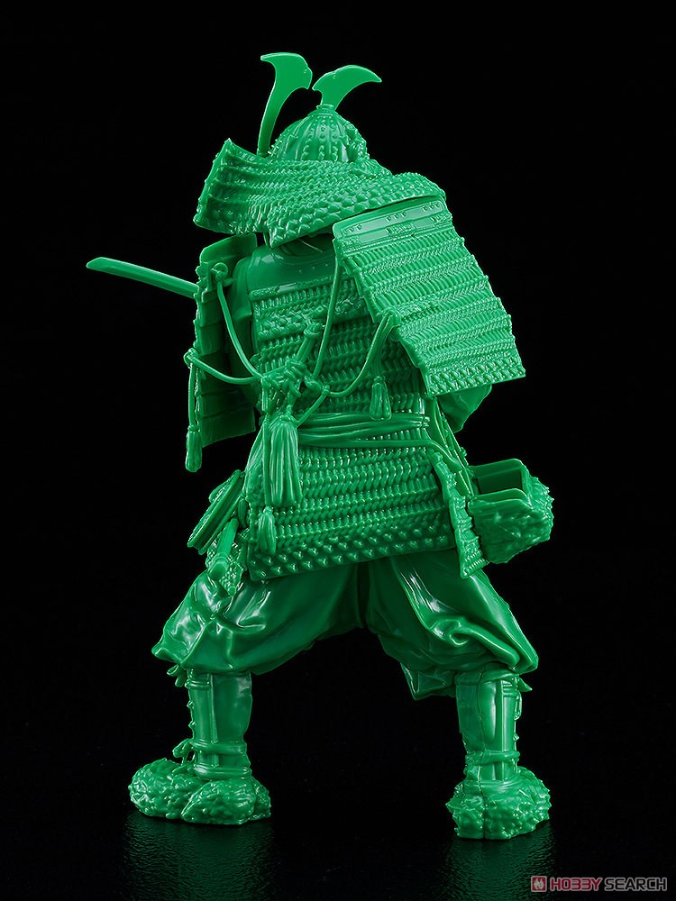 PLAMAX 1/12 鎌倉時代の鎧武者 緑の装 Green color edition