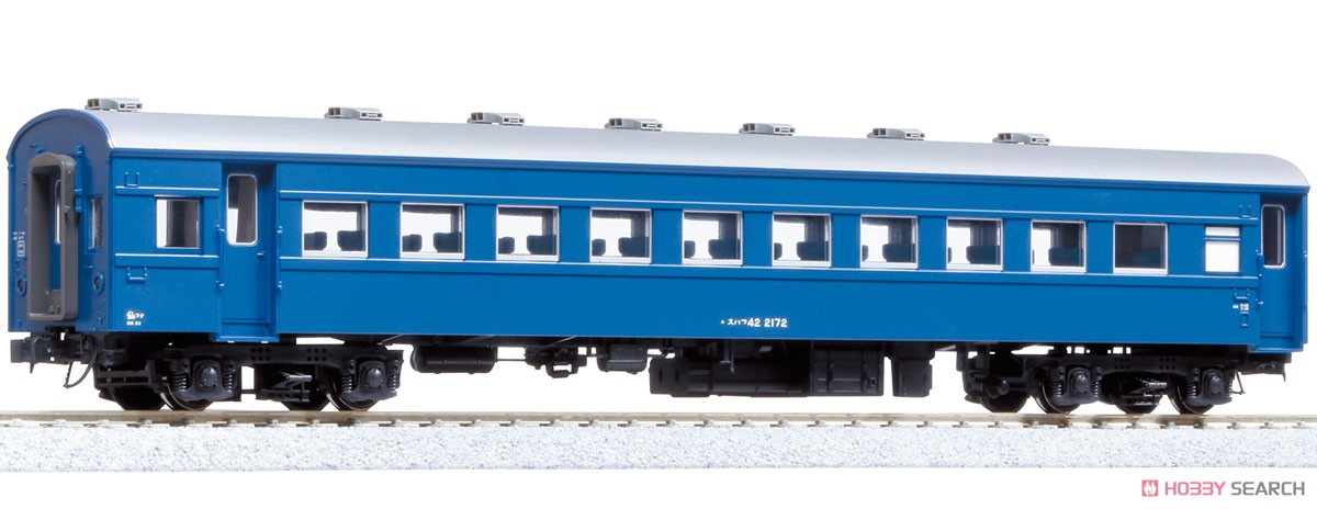 16番(HO) スハフ42 改装形 (ブルー) (鉄道模型) - ホビーサーチ 鉄道