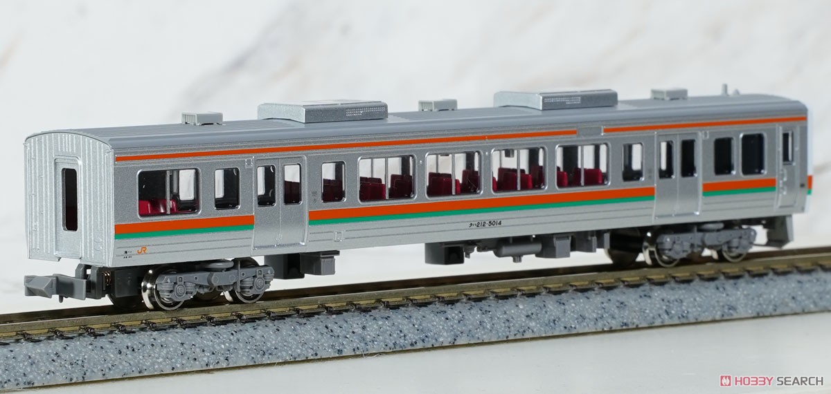 JR 213系5000番台 (2次車・飯田線) 増結2両編成セット (動力無し