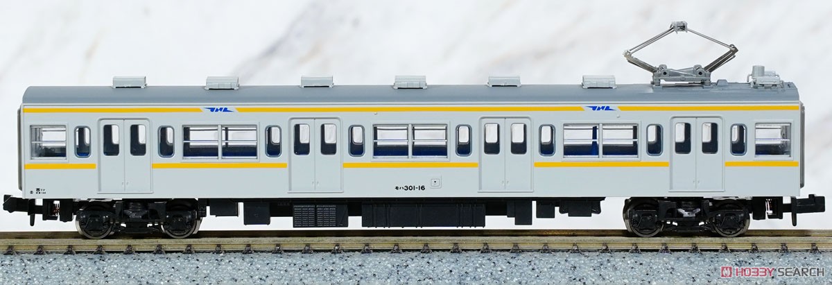 国鉄301系 グレー・黄帯・非冷房 7両セット (7両セット) (鉄道模型