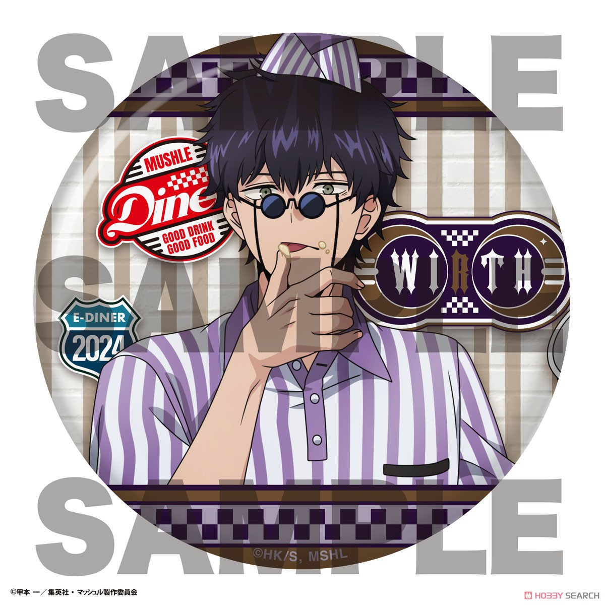 TVアニメ『マッシュル-MASHLE-』 缶バッジ ワース・マドル