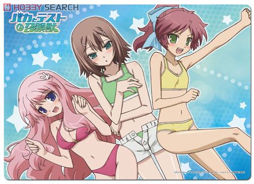 バカとテストと召喚獣 デスクマット(姫路瑞希＆木下秀吉＆島田美波