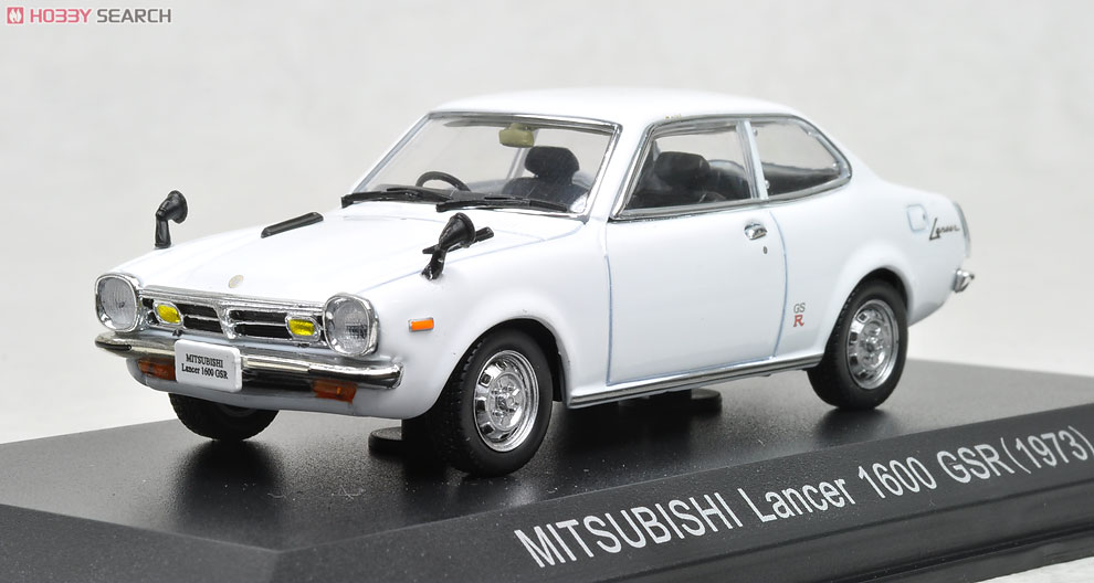 三菱 ランサー 1600GSR (1973) (ホワイト) (ミニカー) - ホビーサーチ
