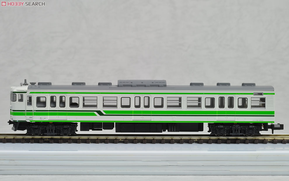 115系1000番台 新潟色 (3両セット) (鉄道模型) - ホビーサーチ 鉄道模型 N