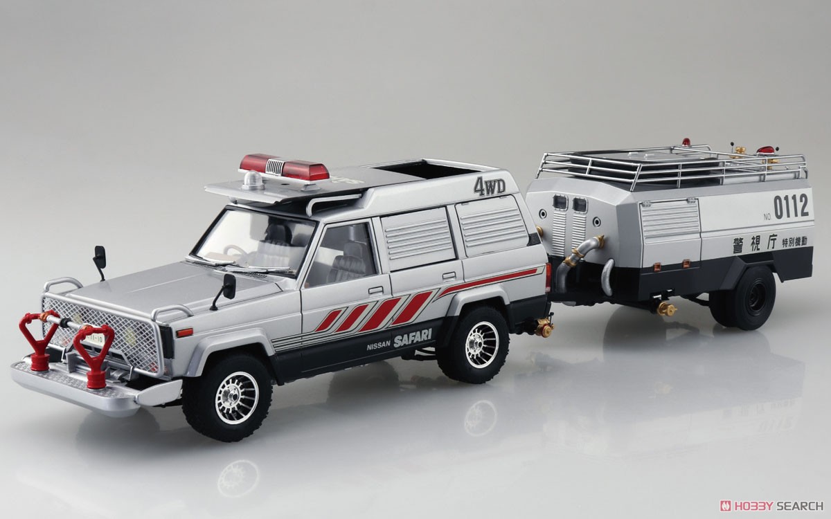 サファリ4WD＆タンク車 (プラモデル) - ホビーサーチ カーモデル