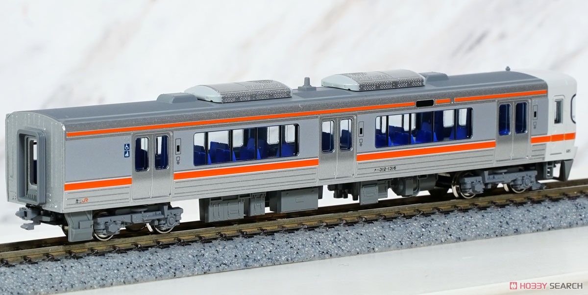 313系1300番台 (中央本線・関西本線) 2両セット (2両セット) (鉄道模型