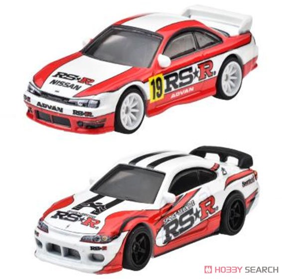 ホットウィール プレミアム 2パック 日産 240SX (S14) / 日産シルビア