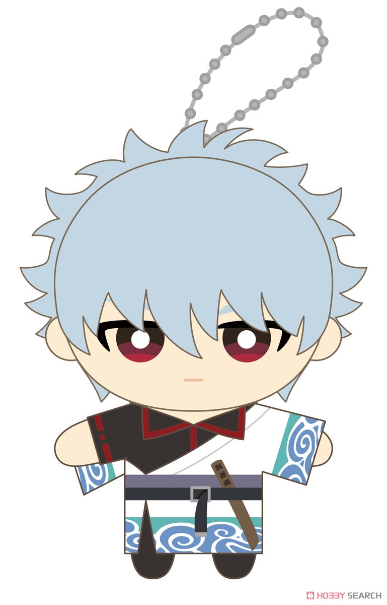 銀魂 ぬいぐるみマスコット 坂田銀時 (キャラクターグッズ) - ホビー