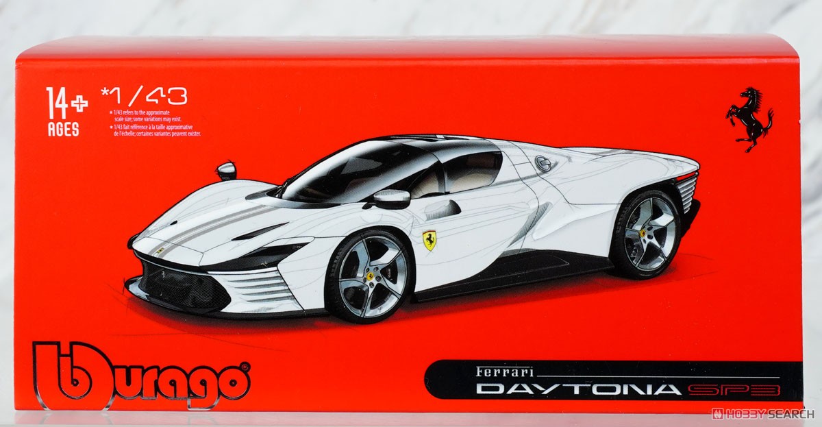 フェラーリ デイトナ SP3 ホワイト (ミニカー) - ホビーサーチ ミニカー