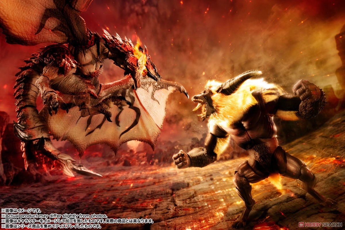 ☆特価品 S.H.MonsterArts 激昂したラージャン (完成品) - ホビー