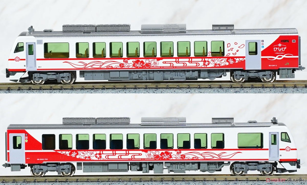 HB-E300系「ひなび」 2両セット (2両セット) (鉄道模型) - ホビー
