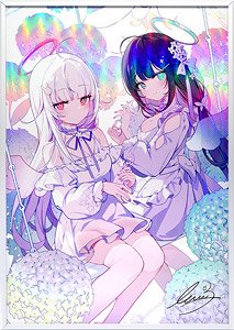 50枚限定】 イコモチ先生直筆サイン入り X-ART製 オーロラアート