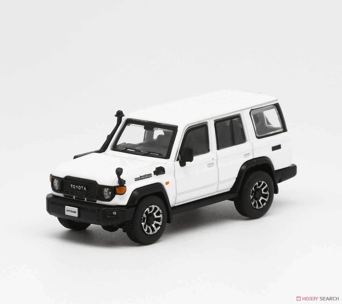 Toyota Land Cruiser 70 Super White II RHD (Diecast Car