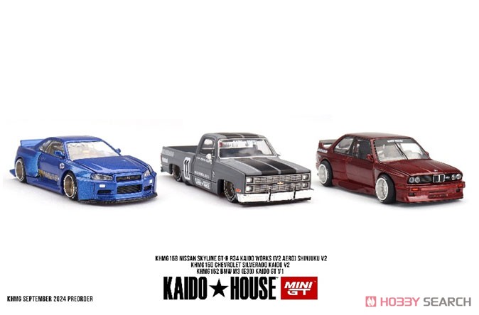 BMW M3 (E30) Kaido GT V1 (左ハンドル) (ミニカー) - ホビーサーチ