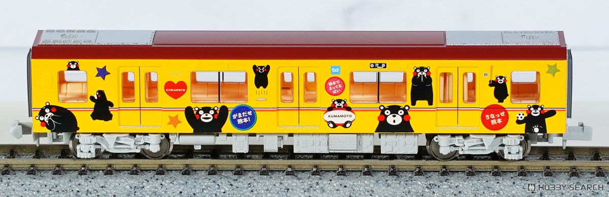 ☆特価品 東京メトロ 銀座線1000系 くまモンラッピング6両セット (6両