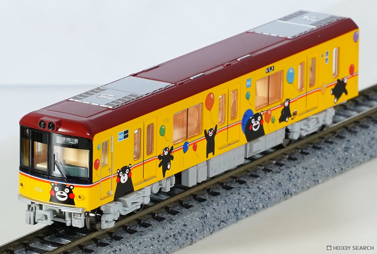 ☆特価品 東京メトロ 銀座線1000系 くまモンラッピング6両セット (6両