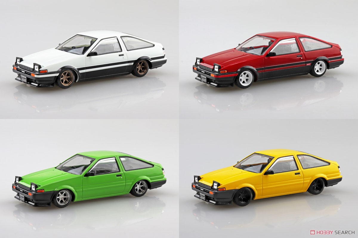 トヨタ スプリンタートレノ カスタム(ハイテックツートン) (プラモデル