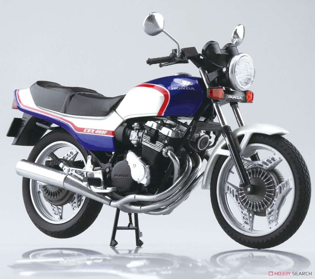 Honda CBX400F Pearl / Candy Blue (Diecast Car) - HobbySearch