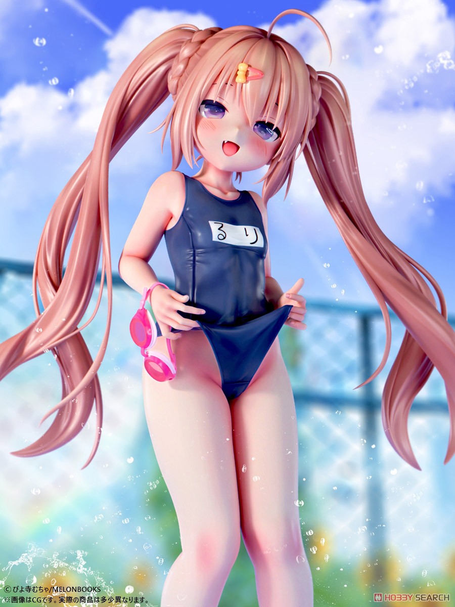 ぴよ寺むちゃ「るりちゃん」すくみずきゅっver. (1/5スケール