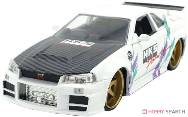 ミニカー 2002 NISSAN SKYLINE GT-R (R34) MOTOR MAX 2002 NISSAN
