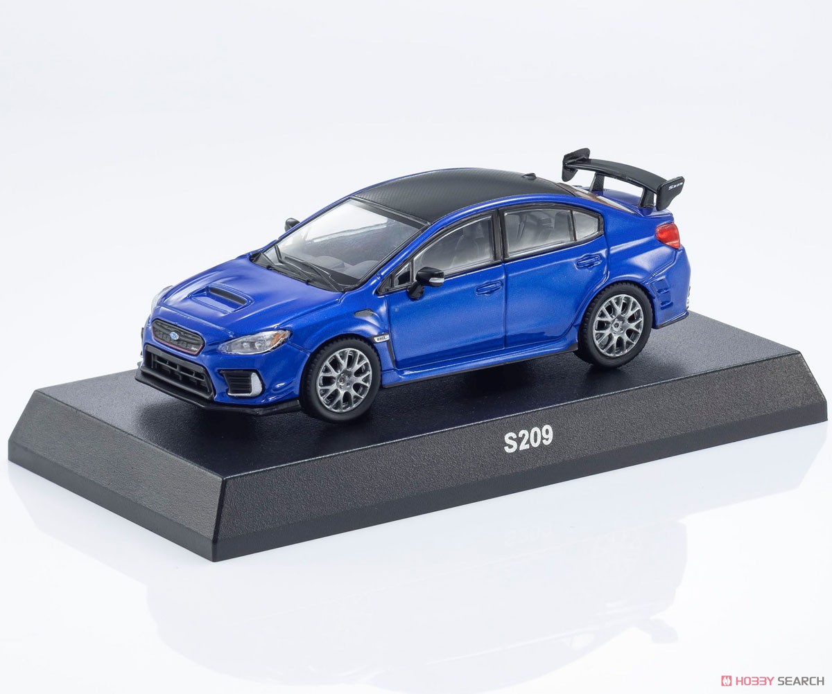 KYOSHO MINI CAR & BOOK No.19 Subaru S209 (Blue) (Diecast Car