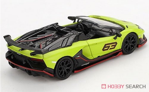 ランボルギーニ アヴェンタドール SVJ 63 ロードスター Verde Shock
