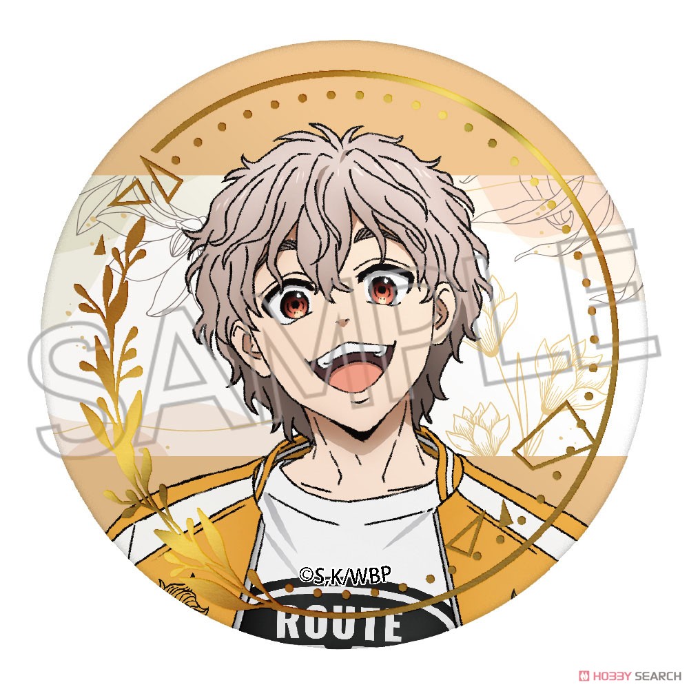 WIND BREAKER 箔押し缶バッジ 兎耳山丁子 (キャラクターグッズ