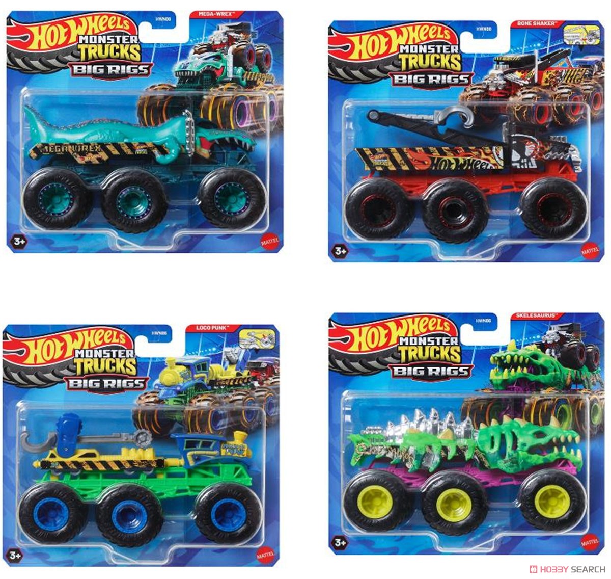 ホットウィール モンスタートラック トランスポーター アソート986E (4