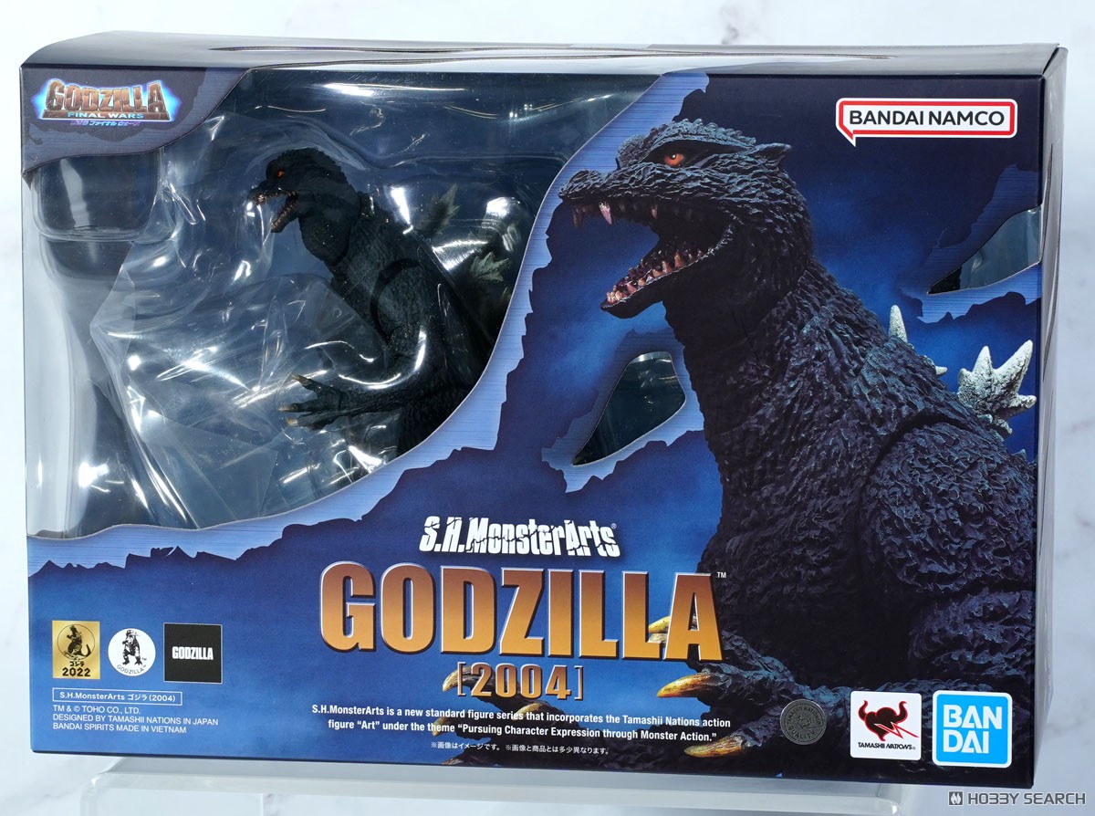 ☆特価品 S.H.MonsterArts ゴジラ (2004) (完成品) - ホビーサーチ