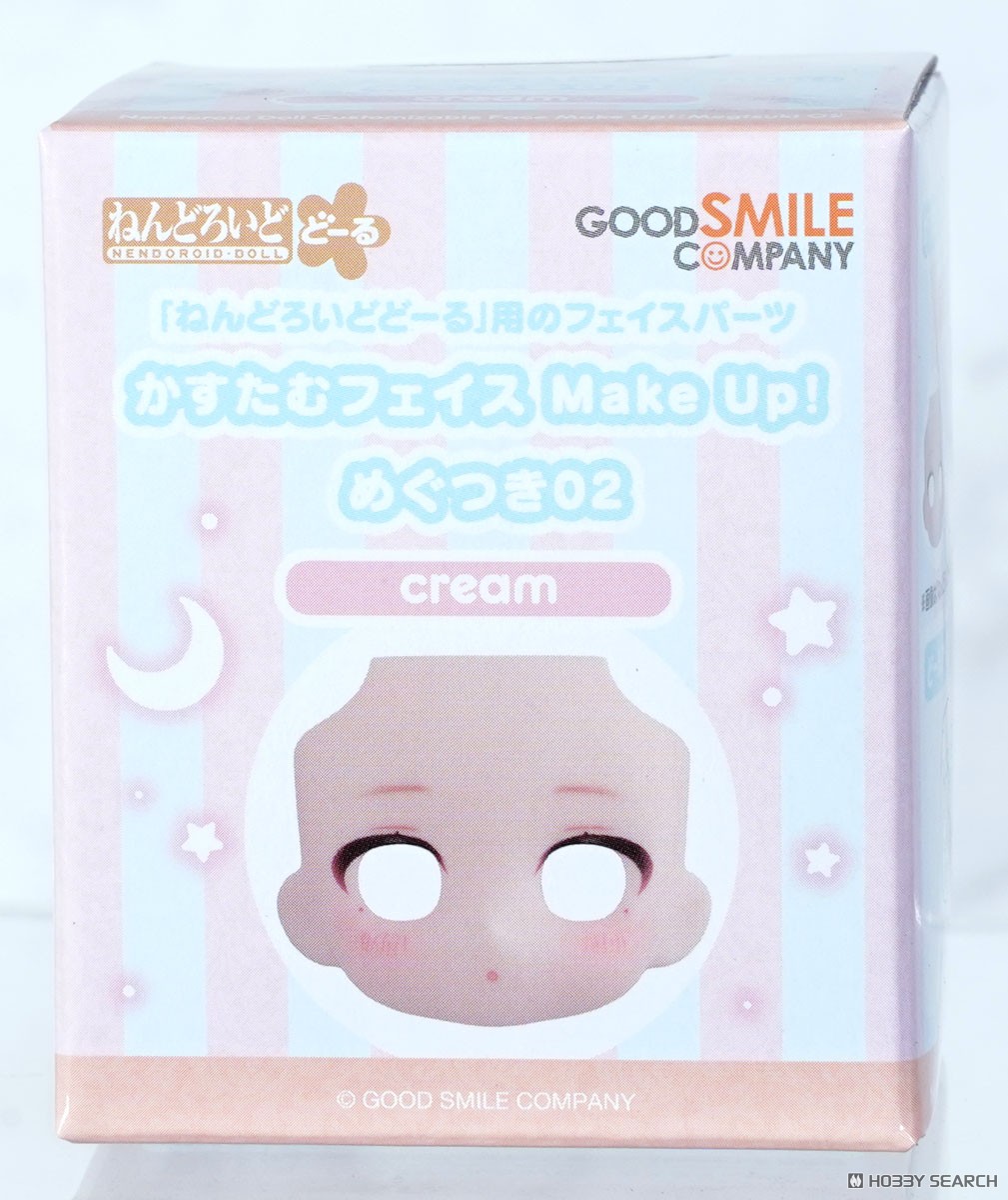 ねんどろいどどーる かすたむフェイス Make Up！：めぐつき02(cream